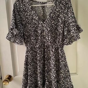 PRINCESS POLLY FLORAL MINI DRESS